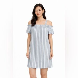 RIPE - NWT- Blue and White Striped Dress